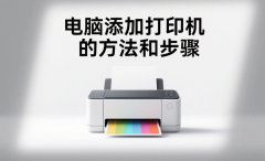 电脑添加打印机的方法和步骤