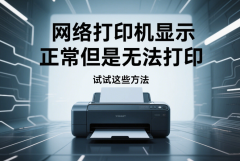网络打印机显示正常但是无法打印 试试这些方法