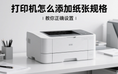 打印机怎么添加纸张规格 教你正确设置