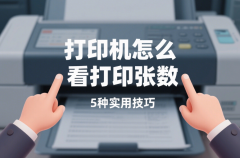 打印机怎么看打印张数 5种实用技巧