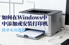 如何在Windows中添加或安装打印机 简单实用教程