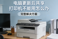 电脑更新后共享打印机不能用怎么办 完整解决方案