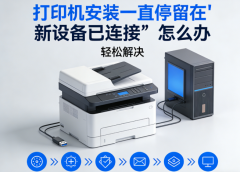 打印机安装一直停留在＂新设备已连接＂怎么办 轻松解决