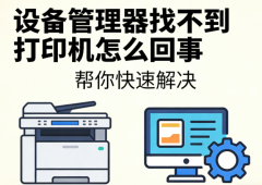 设备管理器找不到打印机怎么回事 帮你快速解决