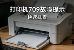 打印机709故障提示，快速排查