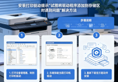 安装打印驱动提示“试图将驱动程序添加到存储区时遇到问题”解决方法