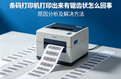 条码打印机打印出来有锯齿状怎么回事 原因分析及解决方法