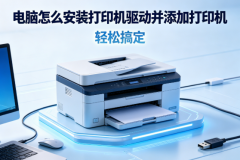 电脑怎么安装打印机驱动并添加打印机？轻松搞定