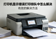 打印机显示错误打印排队中怎么解决 有效的解决方法