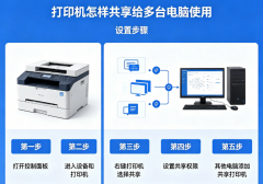 打印机怎样共享给多台电脑使用 设置步骤