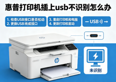 惠普打印机插上usb不识别怎么办 实用的解决方法