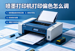 喷墨打印机打印偏色怎么调 一起来看看