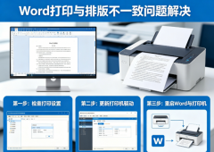 Word打印出来跟排版不一样怎么办 原因分析和解决方法